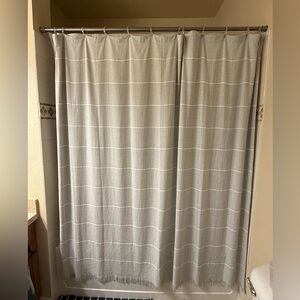 Hearth&Hand Magnolia Gray shower curtain